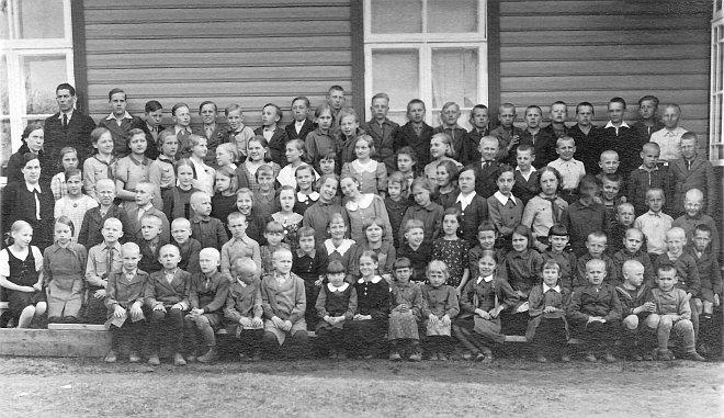 1938. a. Roela kooli õpilased