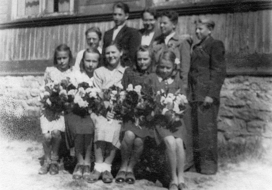 1950. a. VII klass